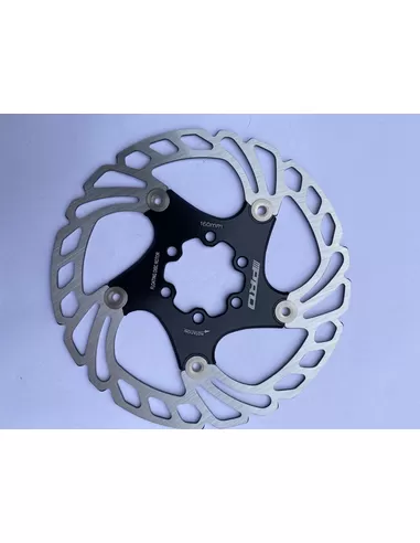 Rotor normaal 203mm 6 gaats zwart