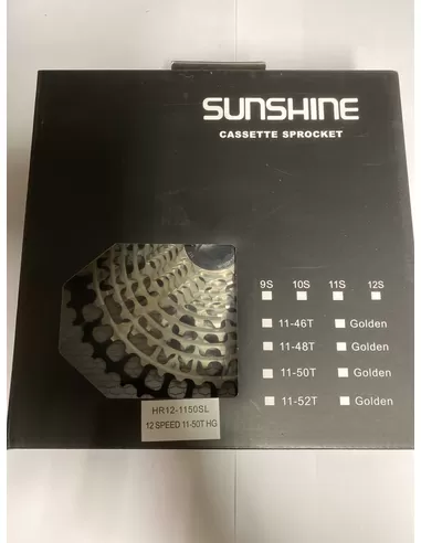 Sunshine Cassette 12 speed HG CNC 11-50