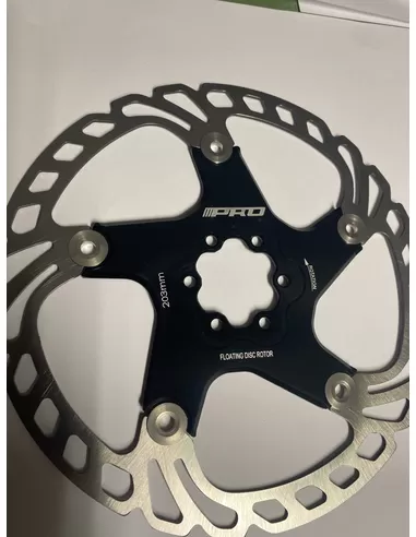 Rotor normaal 203mm center-lock zwart